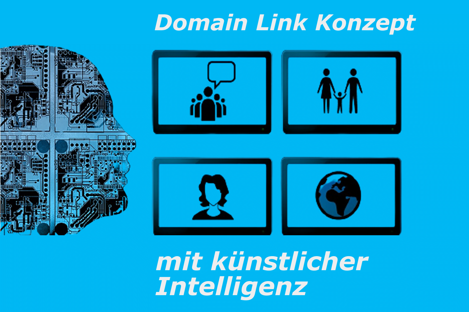 Domain Backlink Konzept